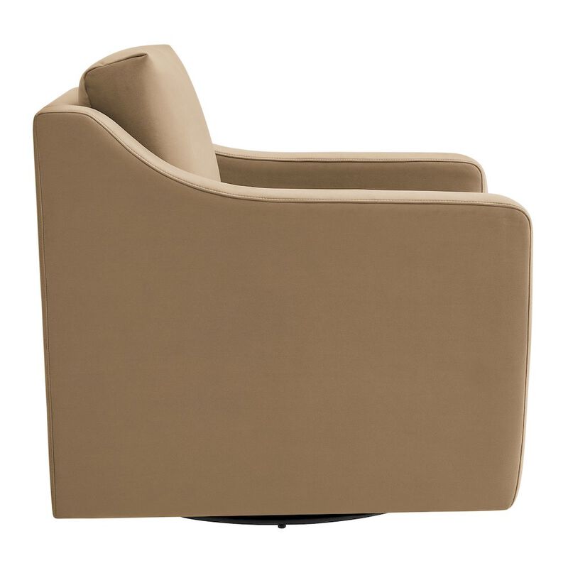 Liora Performance Velvet Armchair image number 3