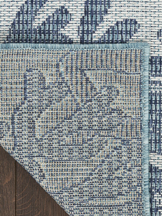 Garden Oasis GOA05 Blue 6' x 9' Rug