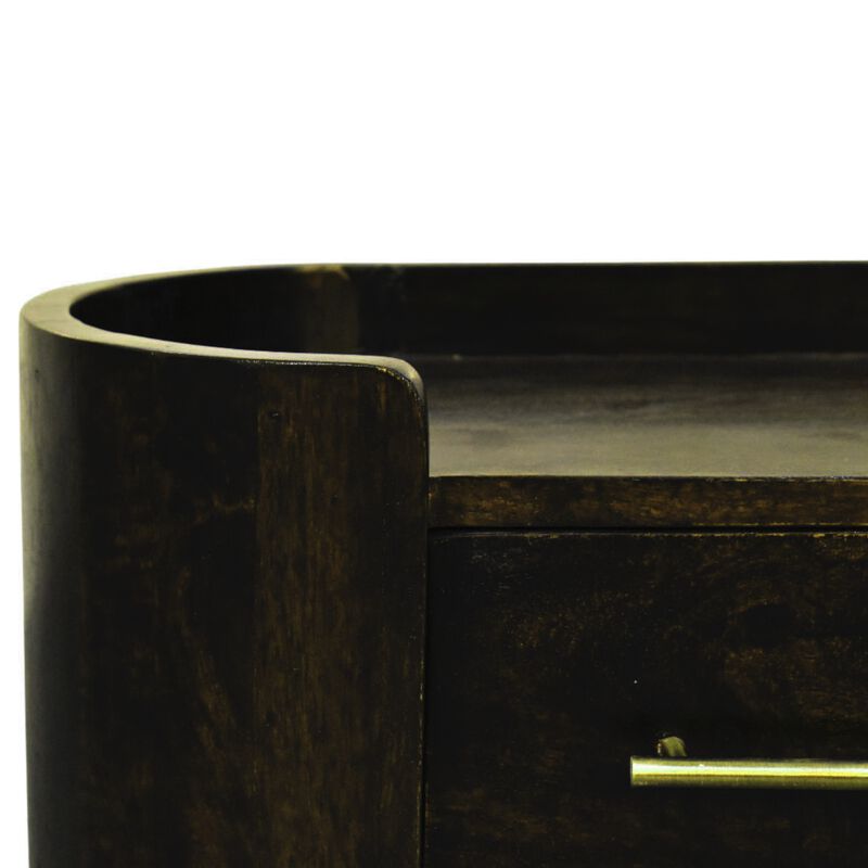 Artisan Furniture Solid Wood Valencia Wall-Mounted Bedside , Brown image number 2