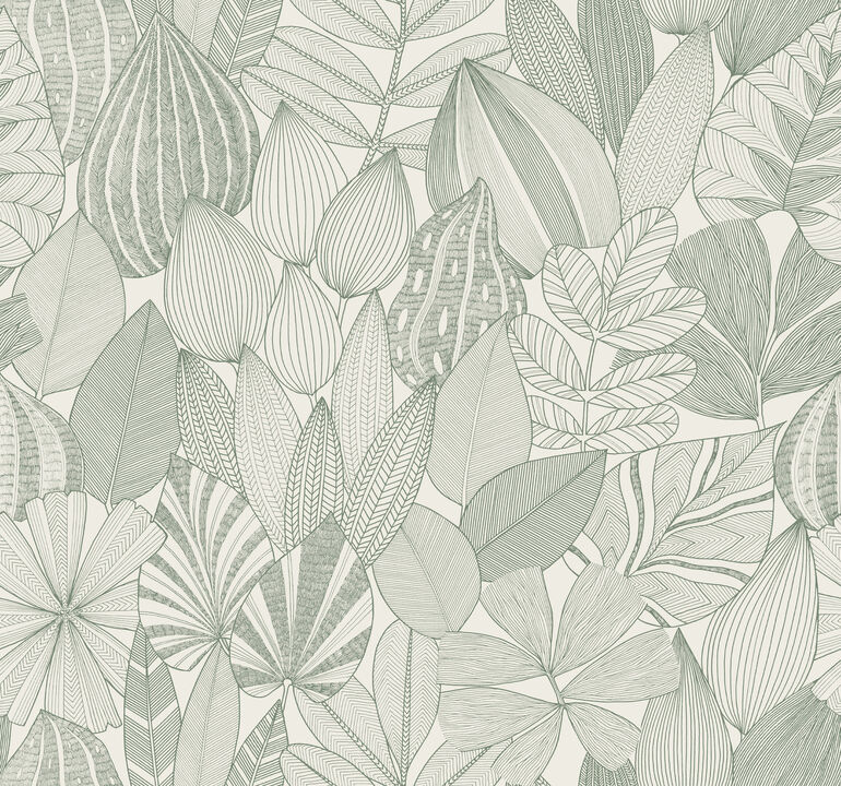 Mathias Green Botanical Wallpaper