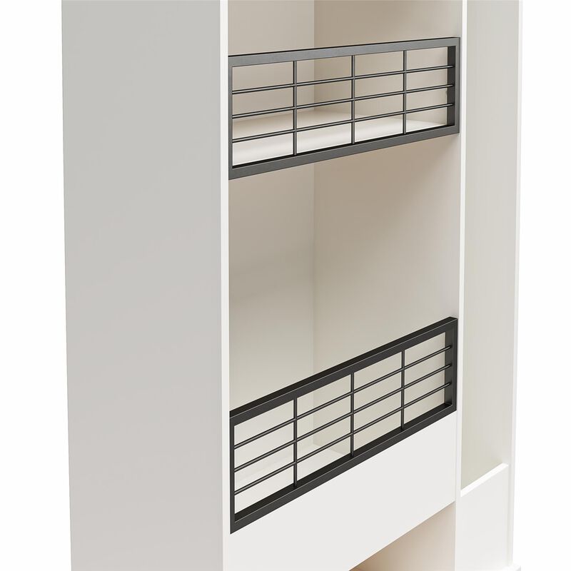 Systembuild Evolution Flex Sports Storage Cabinet, White image number 8