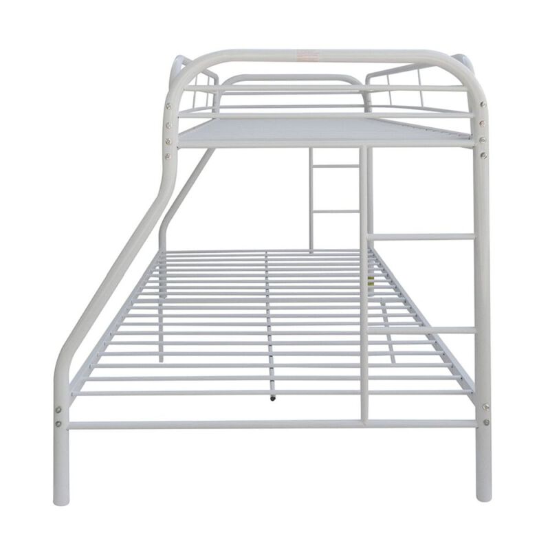Tritan Bunk Bed (Twin/Full) in White image number 3