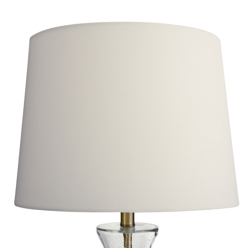 Seeded Glass 3-Way Table Lamp (Set of 2)