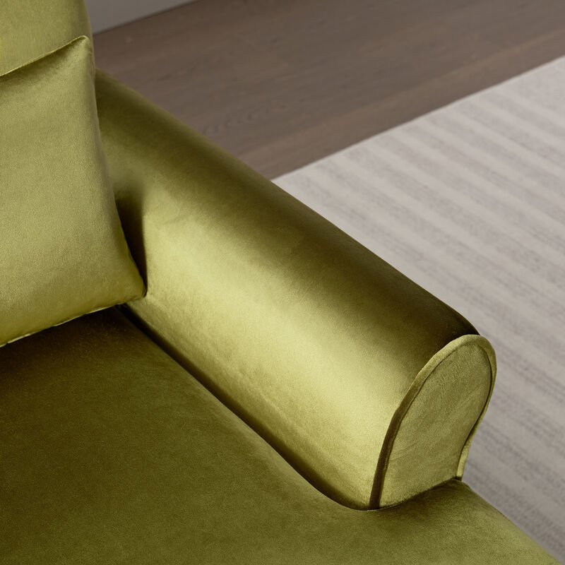 Merax Luxurious Upholstered Accent Chair