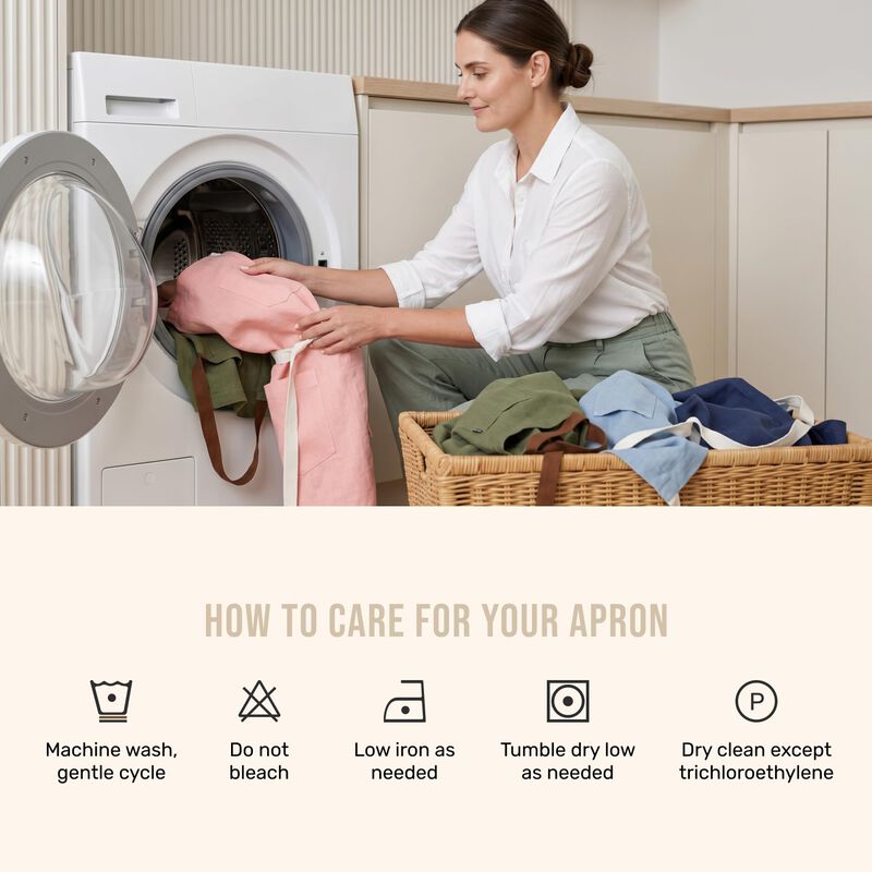 Everyday Linen Apron image number 5