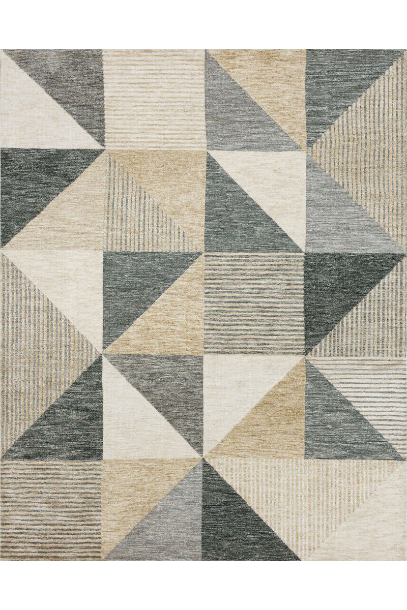 Bowen Oblique Tan 8' x 10' Rug by Drew & Jonathan Home image number 0