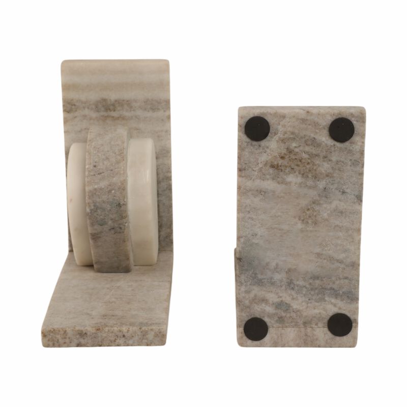 DAYTONVIEW Marble Bookends image number 5
