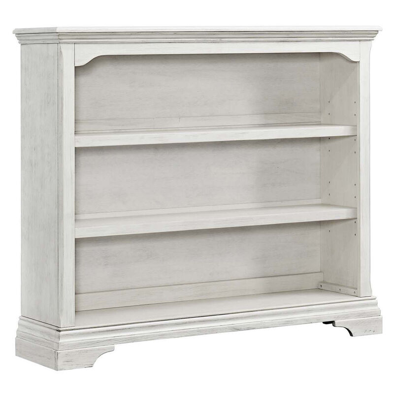 Olivia Hutch/Bookcase - Brushed White image number 0