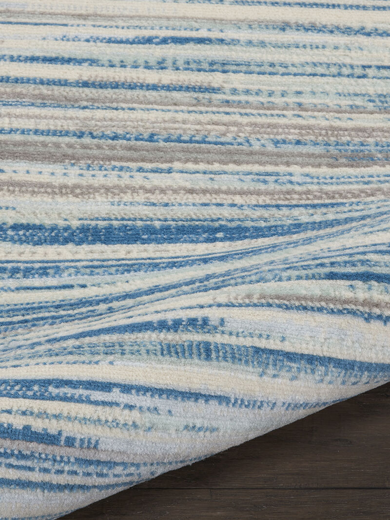 Jubilant JUB04 Blue 2'3" x 7'3" Rug