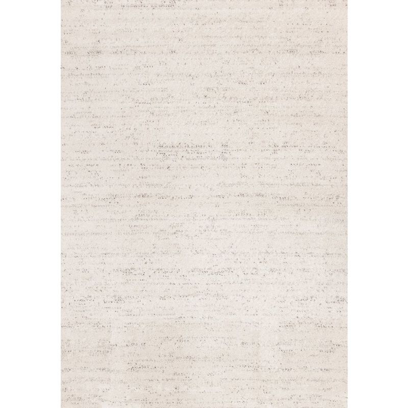 Novelle Home Sakura White Grey Speckled Area Rug, 5'3 x 7'7 image number 0