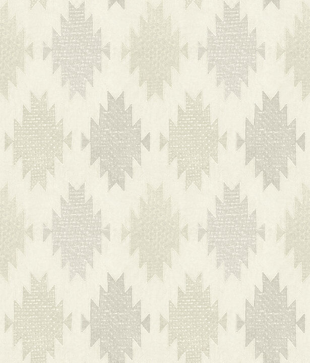 Stitched Heirloom Moss Wallpaper