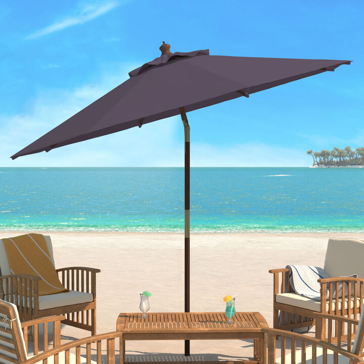 Cannes 9 ft. Wood Crank Umbrella