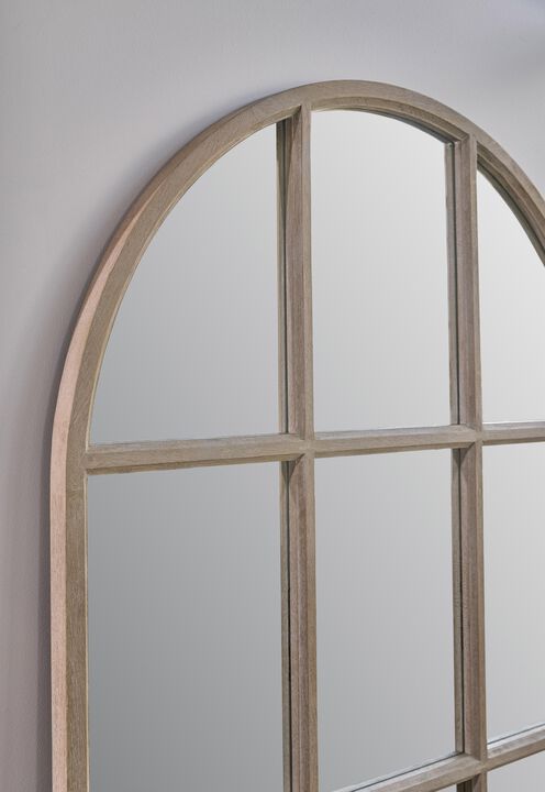Grid Arched Mirror