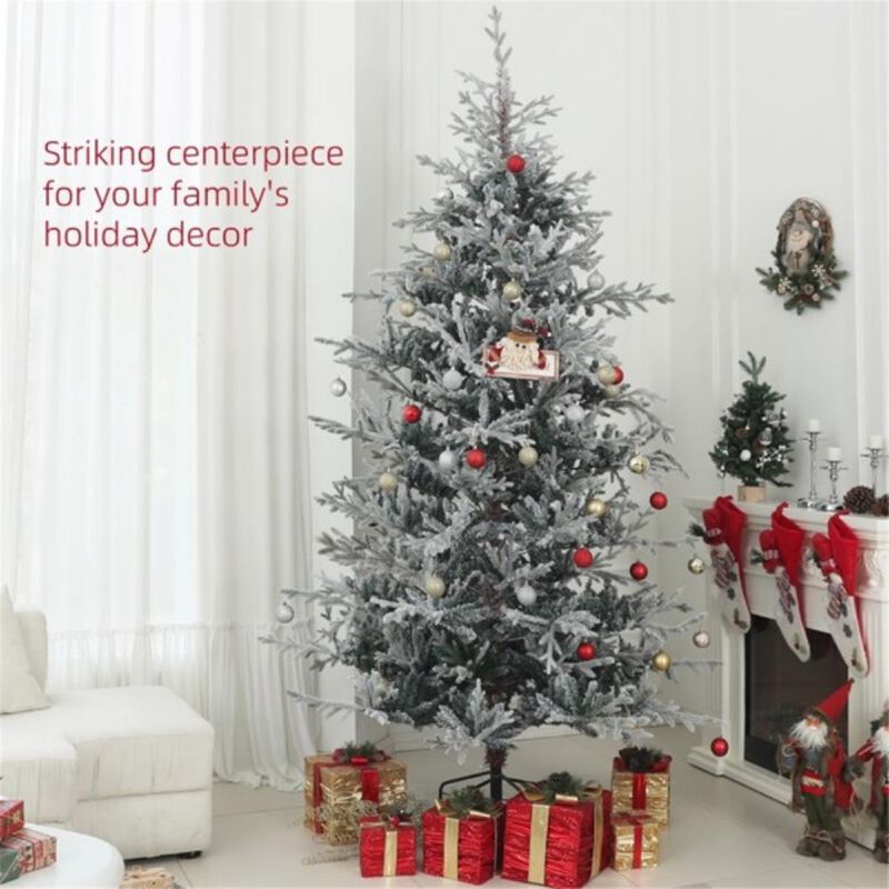 Artificial Christmas Trees with Realistic Foliage, Easy Assembly, and Festive Holiday Decor
