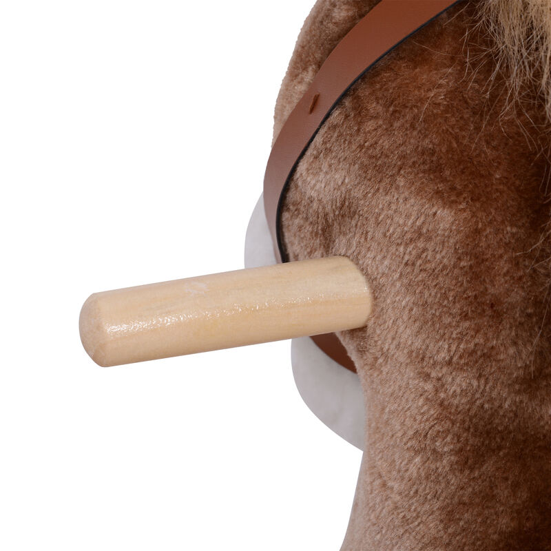 BreeBe Toddler Rocking Horse with Soft Plush Body image number 7