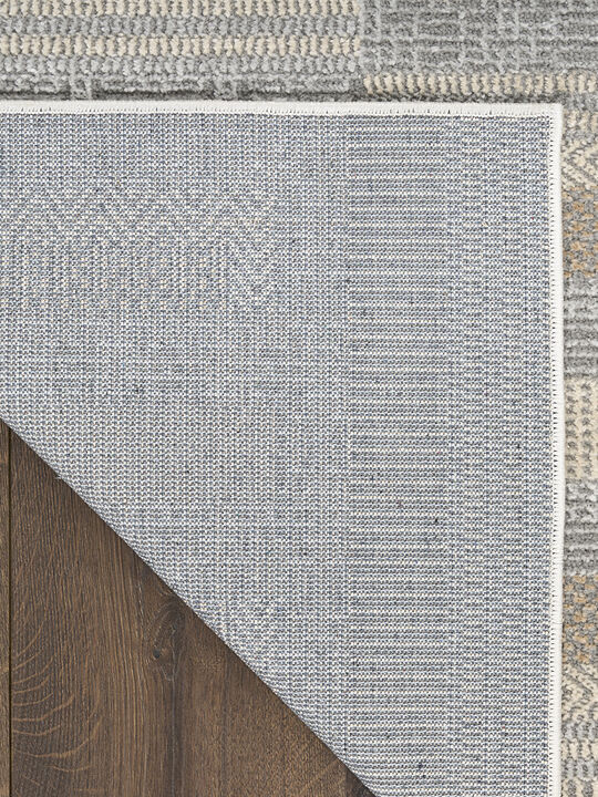 Nordic NRC11 Gray/Multicolor 2' x 6' Rug