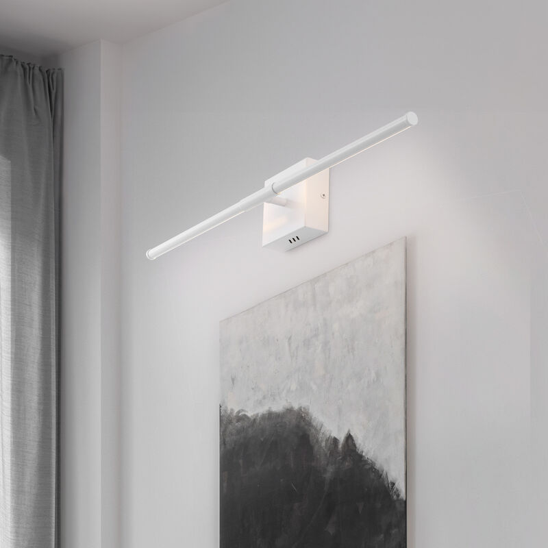 Makena Modern Minimalist Dimmable Integrated LED Metal Wall Sconce