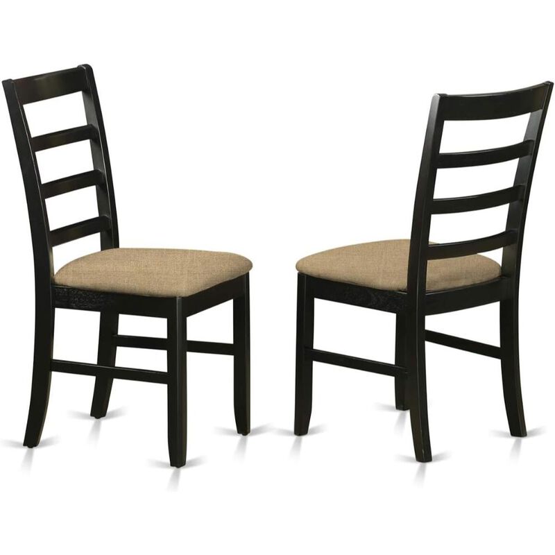 5 PC Kitchen Table set-Dining Table and 4 Wooden Dining Chairs