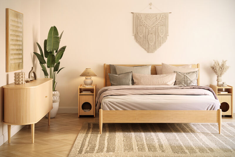 FURRO 12'' Narrow End Table for Living Room