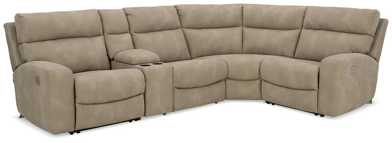 Next-Gen DuraPella 5PC Power Reclining Sectional image number 1