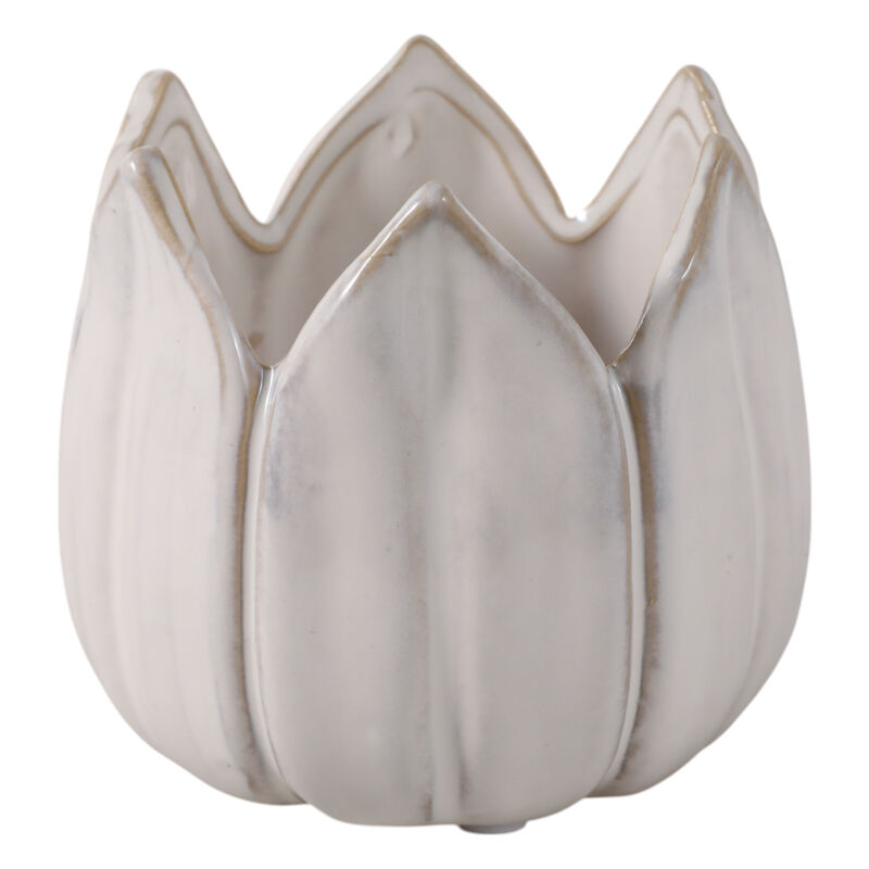 4" Tulip Pencil Cup, Ivory image number 2