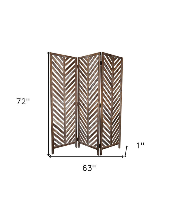 Decorative Wood Screen Panel for Home, Office, or Outdoor Use