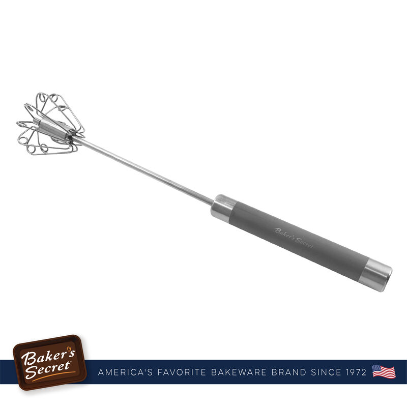 Baker's Secret Whisk 12", Stainless Steel Dishwasher Safe, Kitchen Essentials
