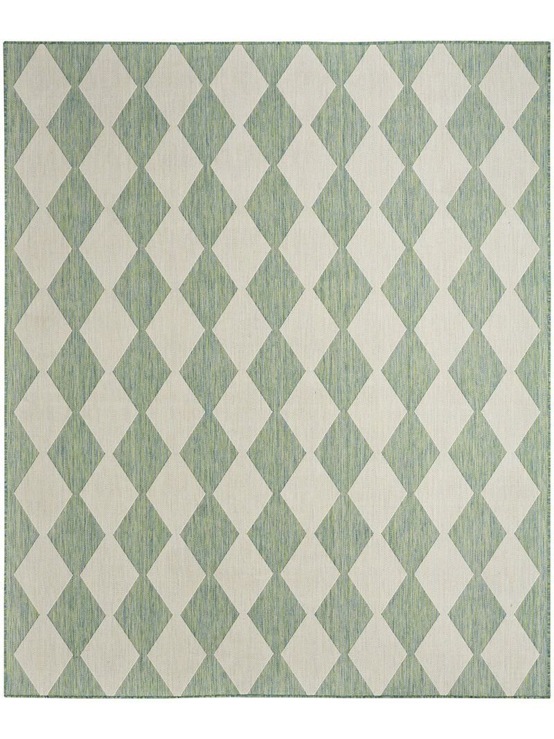 Positano POS04 Blue/Green 5' x 7' Rug image number 0