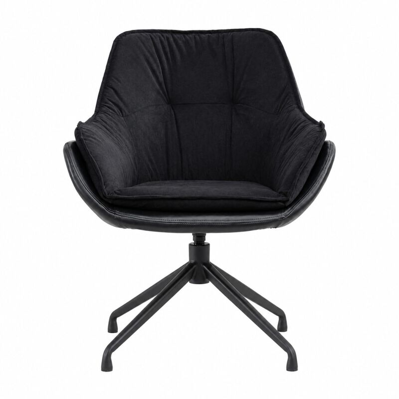 GOODSILO Ergonomic High Back Faux Leather Office Chair with Adjustable Height, 360&deg; Swivel and Soft Padding for All-Day Comfort image number 0