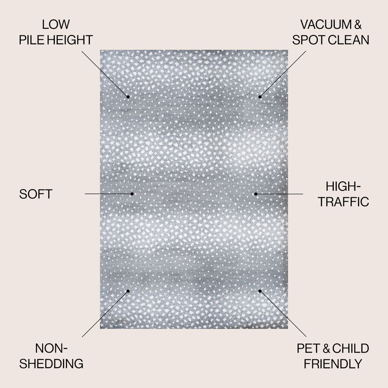 Antelope Modern Animal Area Rug