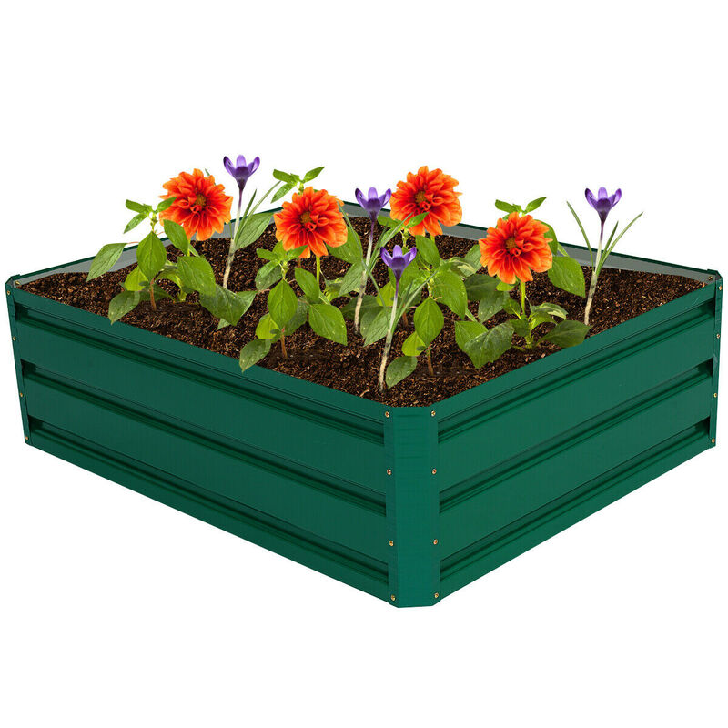 Patio Raised Garden Bed Vegetable Flower Planter