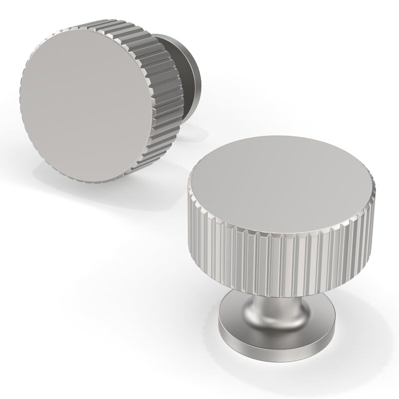 Talentedeco 10 Pack Brushed Satin Nickel Kitchen Cabinet Knobs Cabinet Pulls Drawer Knobs Cabinet Hardware Zinc Knobs for Dresse