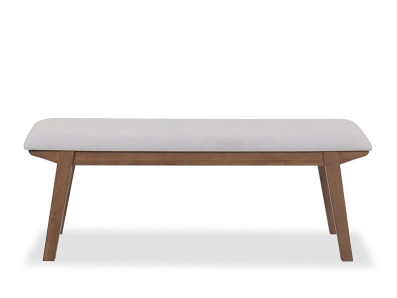Uptown 47" Dining Bench in Medium Walnut
