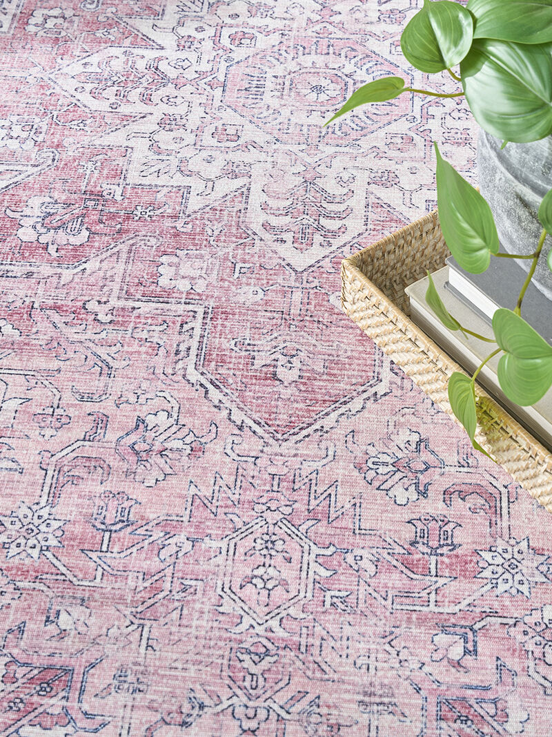 Nourison Washables NWB15 Pink 9'2" x 12' Rug