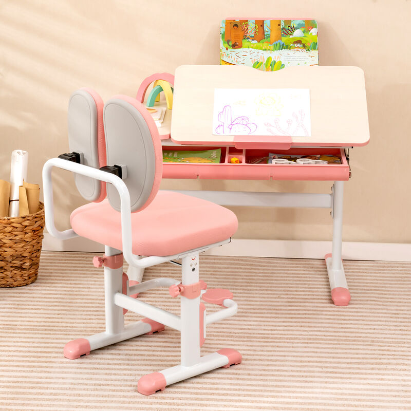 Adjustable Kid's Study Desk and Chair Set for Comfortable Learning and Growth