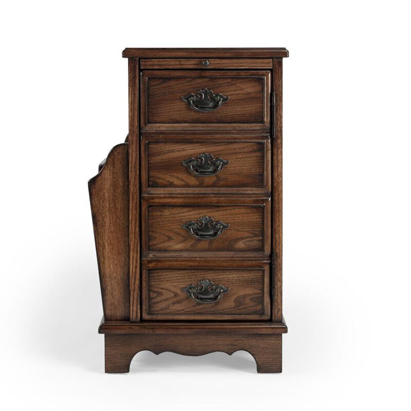 Butler Specialty Gregory Side Table, Medium Brown