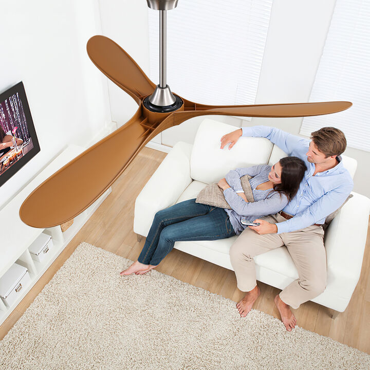 ELEMENT ACE 60-Inch Reversible Outdoor Ceiling Fan with Smart Control for Year-Round Comfort