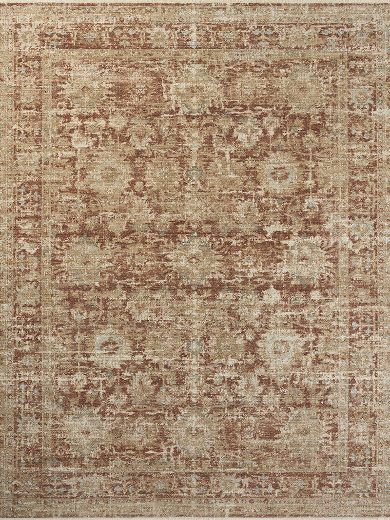 Heritage HER-03 Brick / Multi 8''0" x 10''0" Rug by Patent Pending