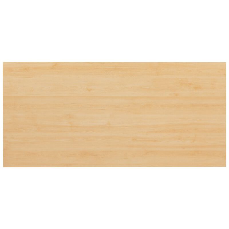 Flash Furniture Office Computer Desk and Home Office Desk - 47" Long (Maple/Black) image number 5