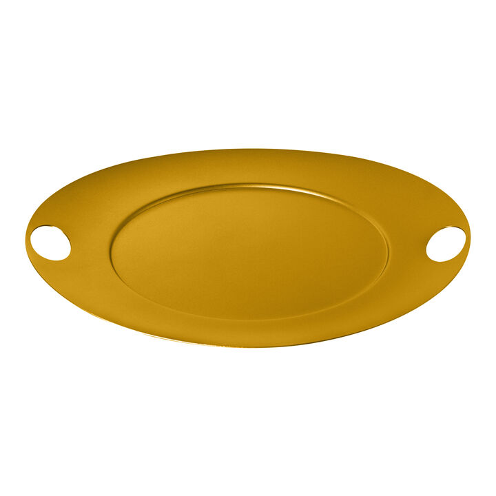 Atmosfera Saturno Medium Tray in Materic Ocher