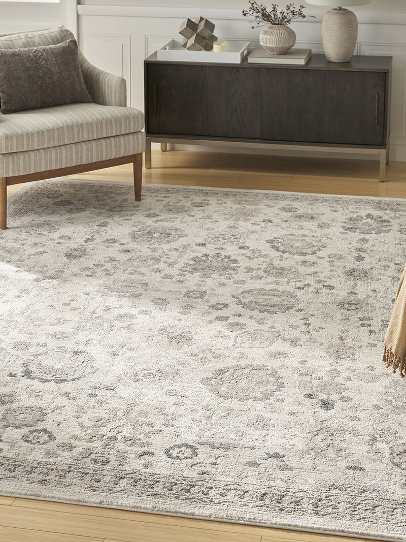 Eco Cycle ECY02 Ivory/Multicolor 7'10" x 9'10" Rug