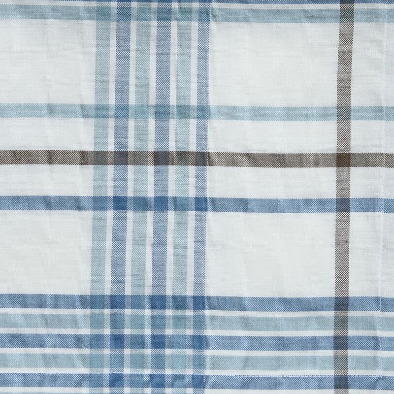 Split P Abbott Plaid Blue Napkin Set of 4 image number 2