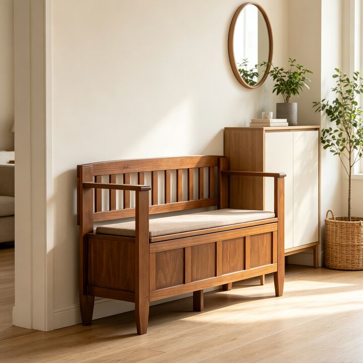 Nupnuk Entryway Storage Bench
