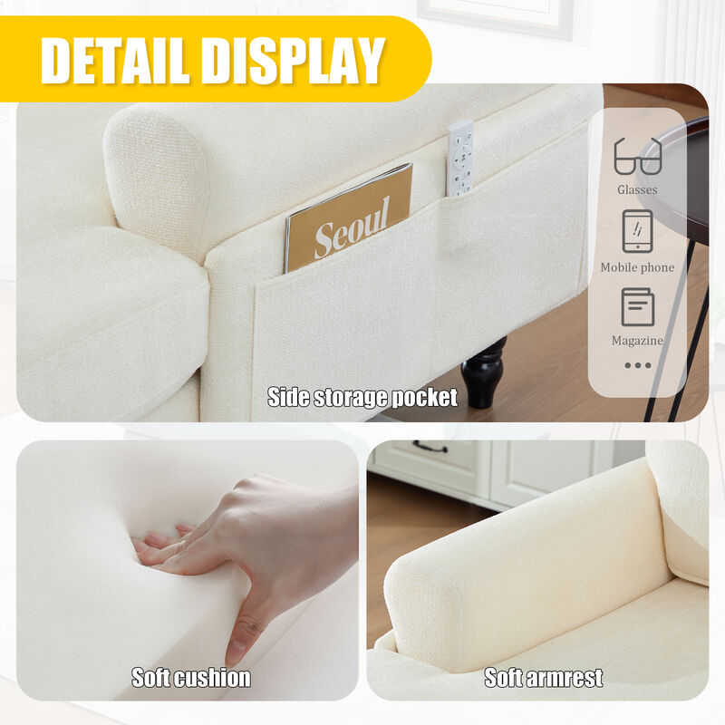Nixked Recliner Single Sofa image number 3