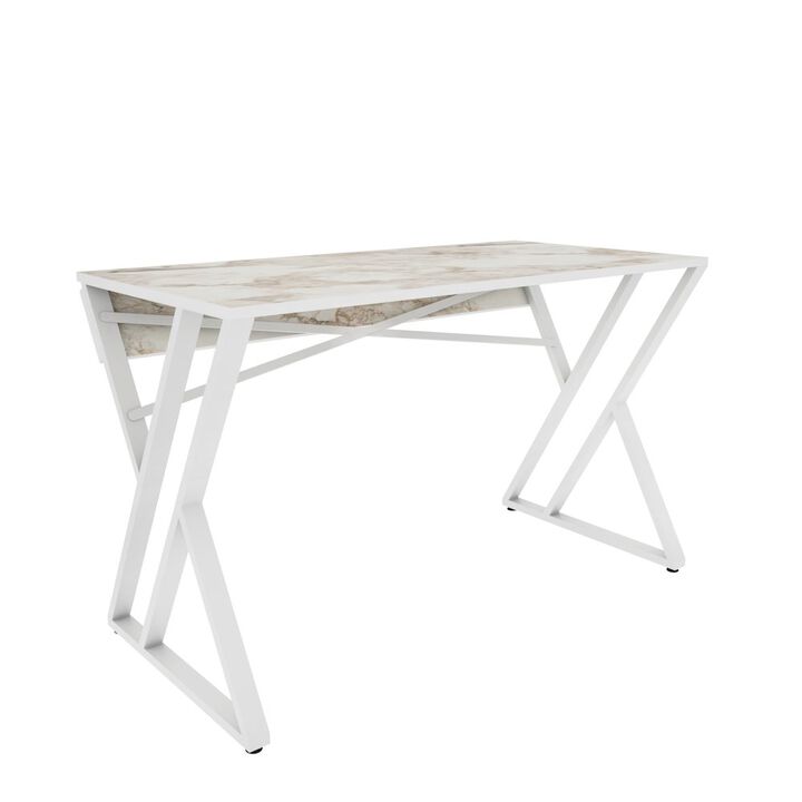 Decorotika Gyza Computer Desk - Ephesus White