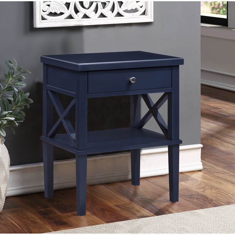 Streamdale Madison Midnight Blue Nightstand