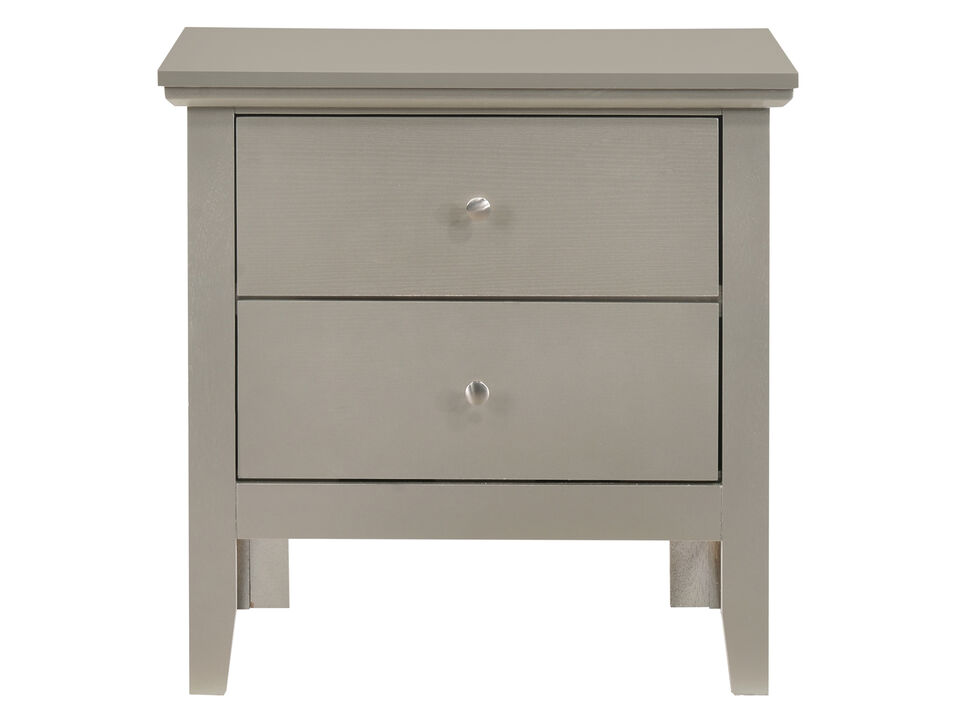 Primo 2-Drawer Nightstand (24 in. H x 15.5 in. W x 19 in. D)