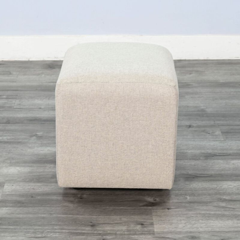 Sunny Designs Gibson Ottoman Cushion Stool with Casters image number 3