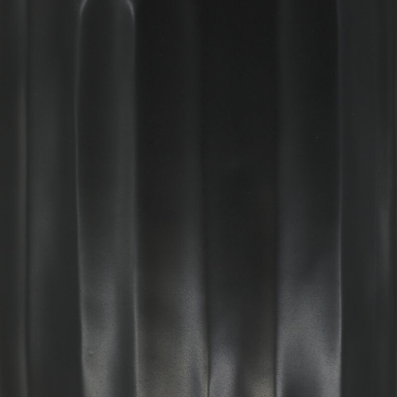 Ceramic 16" Vase, Black image number 4
