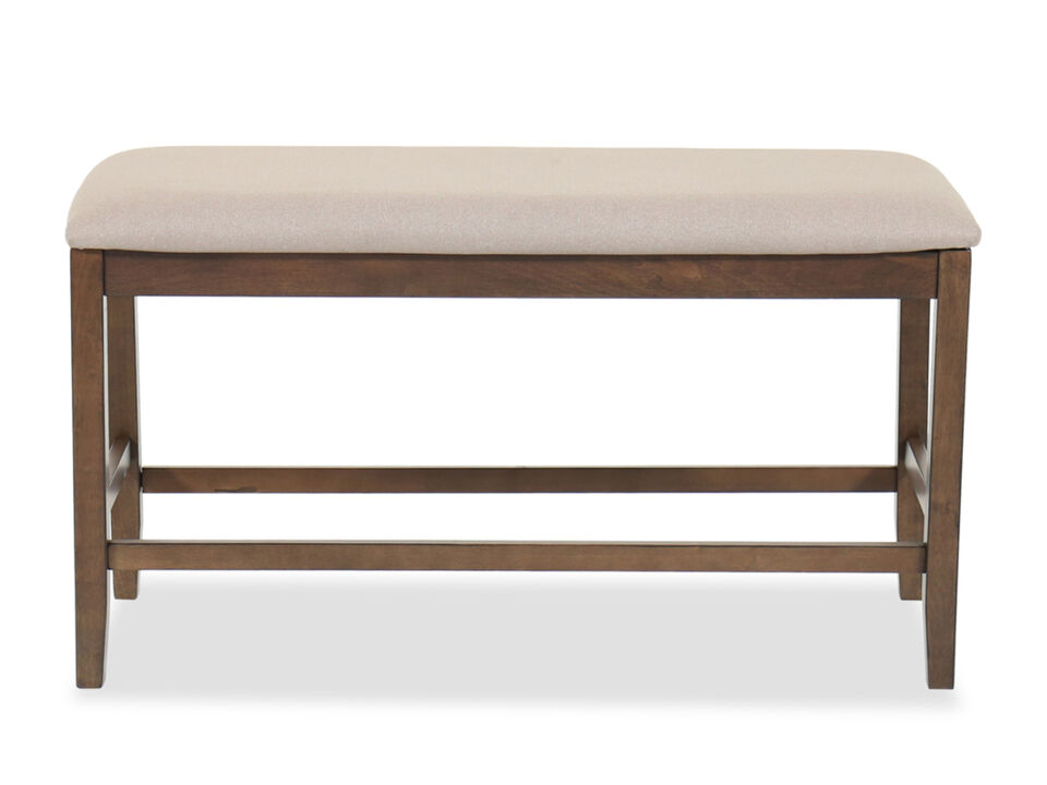 Senaca Upholstered Counter Bench